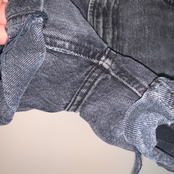 Everlane The Denim Short Organic Cotton Grey 26 - Picture 3 of 8